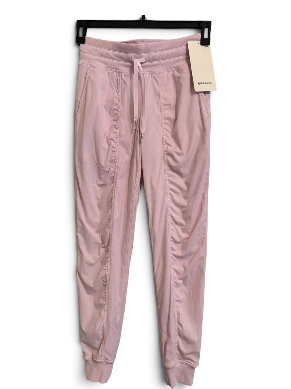 lululemon athletica Dance Studio Mid-Rise Joggers - lined Blush Pink Sz-2 NWT